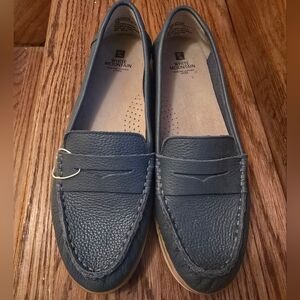White Mountain Astella Blue Loafers
